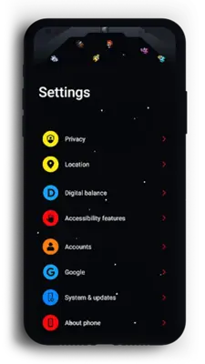 Among Us EMUI 9/10 Theme android App screenshot 2